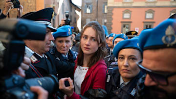 THE TWISTED TALE OF AMANDA KNOX - “First Look” - A limited series inspired by the story of how Amanda Knox was wrongfully convicted for the tragic murder of her roommate Meredith Kercher and her sixteen-year odyssey to set herself free. (Disney/Andrea Miconi)
GRACE VAN PATTEN