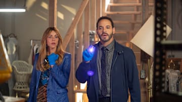 HIGH POTENTIAL - “Behind the Music” - Disney/Jessica Perez
KAITLIN OLSON, DANIEL SUNJATA