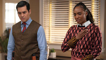 WILL TRENT - “Listening to a Heartbeat” - Unleashed by a domestic terrorist group, a mysterious biological attack runs rampant in Atlanta. As Will and his team race to contain the threat and save countless lives, he’s forced to confront the complex dynamics of his own family. TUESDAY, MAY 13 (8:00-9:00 p.m. EDT) on ABC. (Disney/Zac Popik) 
RAMÓN RODRIGUEZ, IANTHA RICHARDSON