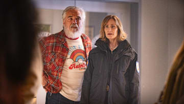 “Death & Taxes” – Pictured: W. Earl Brown as Wes Fox and Diane Farr as Sharon. Photo: Darren Goldstein/CBS ©2025 CBS Broadcasting, Inc. All Rights Reserved.