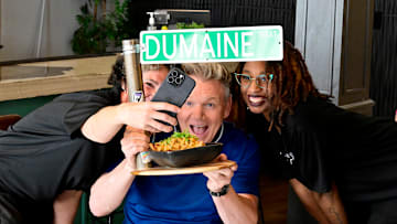 Kitchen Nightmares: Gordon Ramsay with the restaurant staff in the “Blake's Place” episode of Kitchen Nightmares airing Tuesday, Mar. 11 (8:00-9:00 PM ET/PT) on FOX. CR: FOX. ©2025 FOX Media LLC.