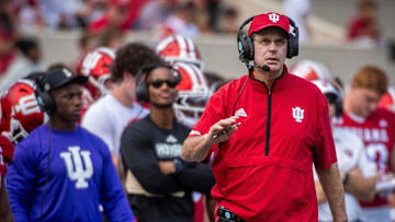 Head Coach Curt Cignetti during the Indiana versus Kennesaw State Big Ten football game at Memorial Stadium on Saturday, Sept. 6, 2025.