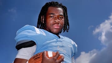 Dandy Dozen top football recruit selection for 2025 TSSAA season, Oakland running back/safety Craig Tutt on Friday, July 11, 2025, at Oakland High School in Murfreesboro.