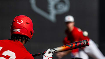 The University of Louisville baseball team executed bunting drills during media day at Jim Patterson
