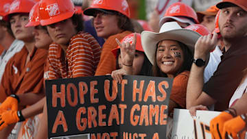 Sep 10, 2022; Austin, TX, USA; UT cheerleaders arrive for ESPN   s    College GameDay before the start of the UT vs. Alabama game on Saturday, September 10, 2022.