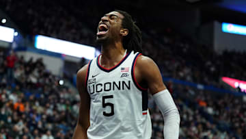 Connecticut Huskies forward Isaiah Whaley.
