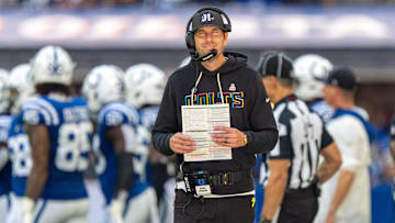 Indianapolis Colts head coach Shane Steichen