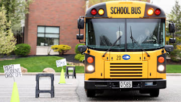 Local bus drivers participate in the 2025 East Region School Bus Road-E-O at Stark County ESC in North Canton. Saturday, April 26, 2025