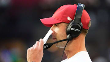 Arizona Cardinals head coach Jonathan Gannon during action against the Los Angeles Rams in the first half at State Farm Stadium on Dec 7, 2025, in Glendale, Ariz.