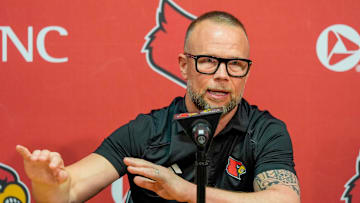 Pat Kelsey spoke with the media during a press conference