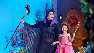 Maleficent Deluxe Costume for Adults and Aurora Costume for kids