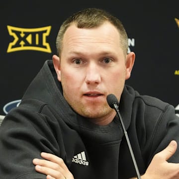 Arizona State head coach Kenny Dillingham holds a news conference on Oct. 27, 2025, in Tempe.