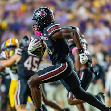 LSU Tigers take on the South Carolina Gamecocks. October 11, 2025; Baton Rouge, Louisiana, USA; at Tiger Stadium.