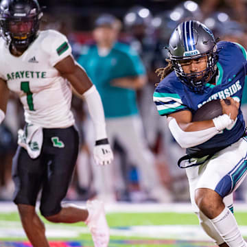 Southside fullback Justin Williams 