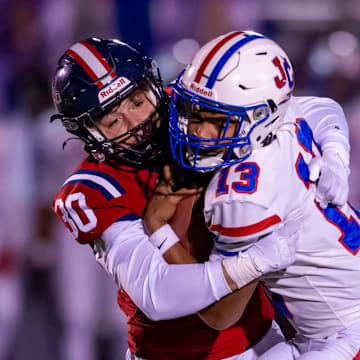 John Curtis (white) tries to avenge its regular season loss to St. Augustine 