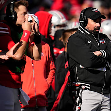 Ryan Day during No. 2 Ohio State's 13–10 loss to Michigan on Nov. 30, 2024.