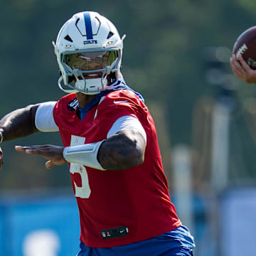 Anthony Richardson is favored to start for the Colts this season.