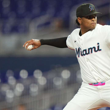 Miami Marlins starting pitcher Edward Cabrera could be on the move as the Marlins have made him available via trade.