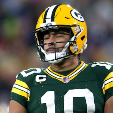 Jordan Love and the Green Bay Packers are favored against the Denver Broncos on Sunday.