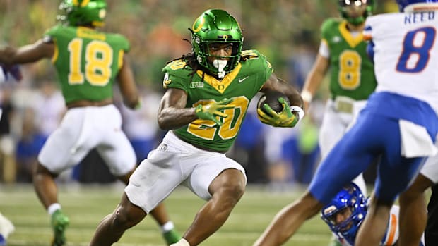 Oregon RB Jordan James