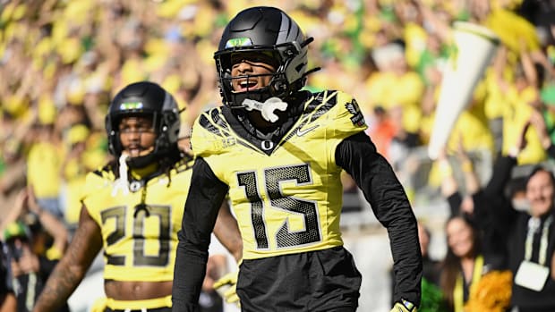Oregon Ducks wide receiver Tez Johnson 