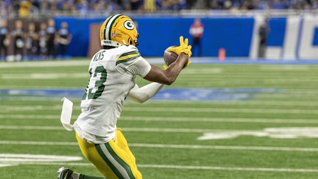 Green Bay Packers wide receiver Dontayvion Wicks Fantasy Football Streaming Option 