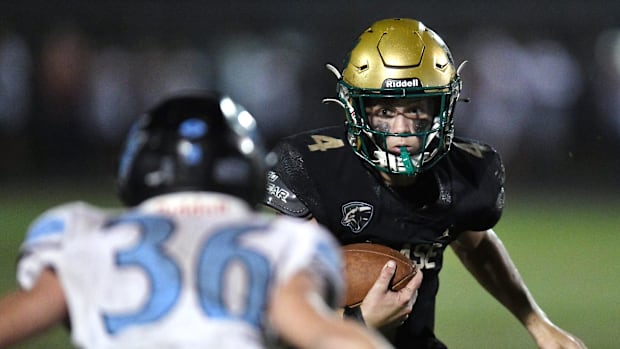 Nease Panthers quarterback Nate Harry