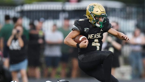 Nease Panthers quarterback Nate Harry