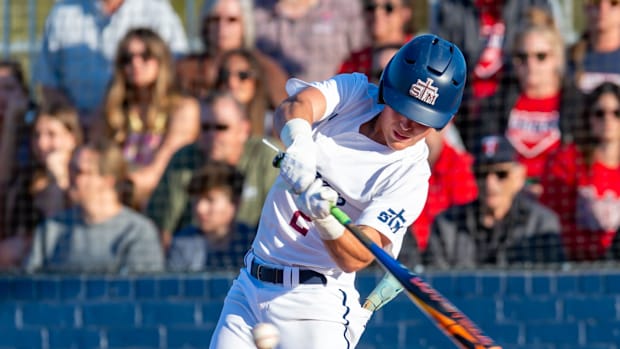Cade Wilkerson of St. Thomas More baseball
