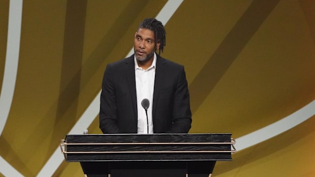 Class of 2020 inductee Tim Duncan