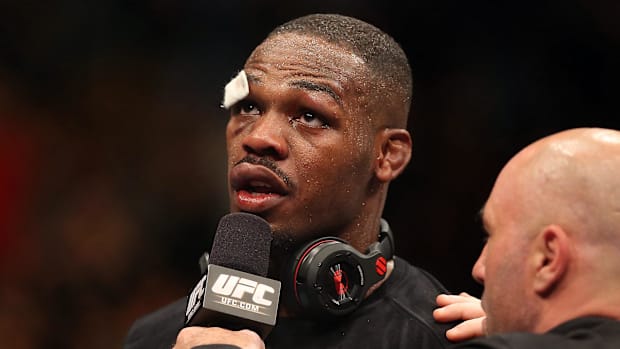 Jones was the former light heavyweight champio