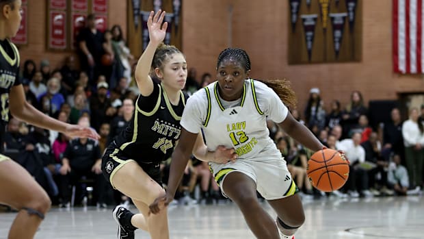 High school girls basketball