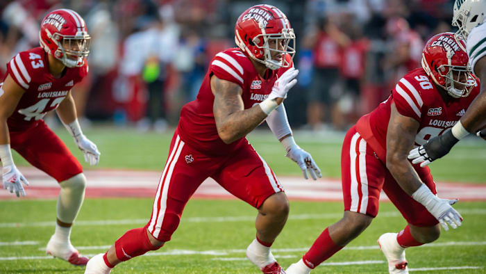 Chauncey Manac (17) as the The Ragin Cajuns take on Ohio at Cajun Field. Thursday, Sept. 16,