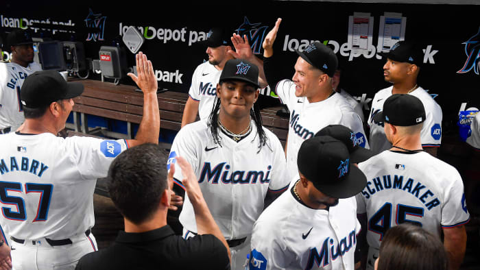 Miami Marlins starting pitcher Edward Cabrera takes the mound against the Chicago Cubs today, looking to split the series. 