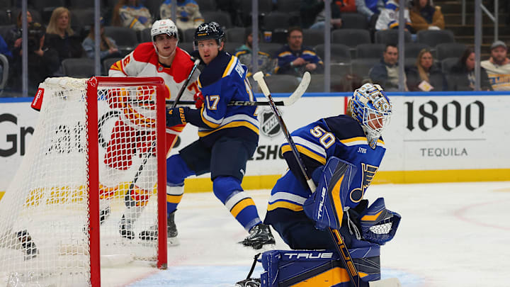 Calgary Flames v St Louis Blues