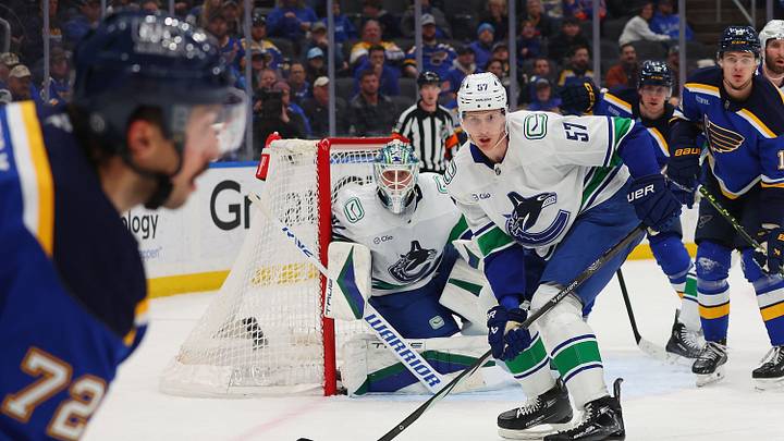 Vancouver Canucks v St Louis Blues