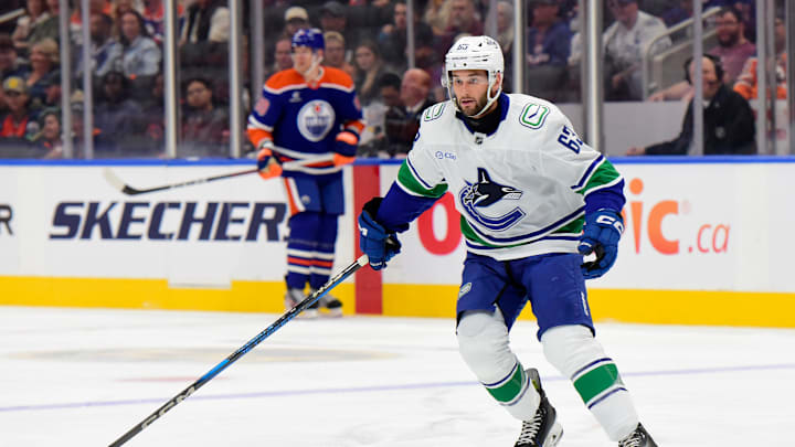 Vancouver Canucks v Edmonton Oilers