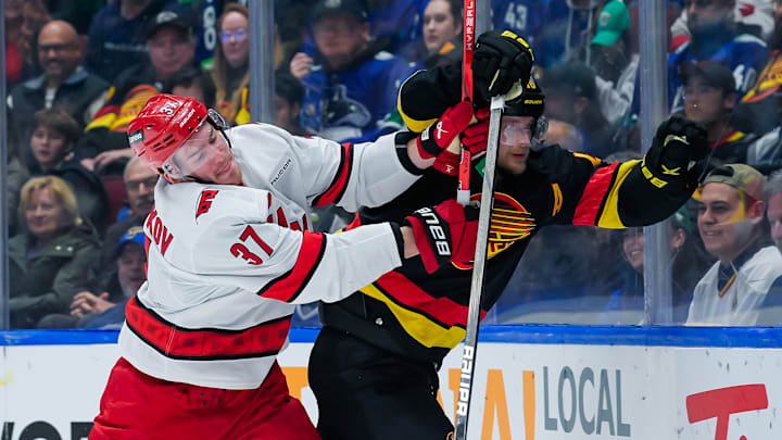 Carolina Hurricanes v Vancouver Canucks
