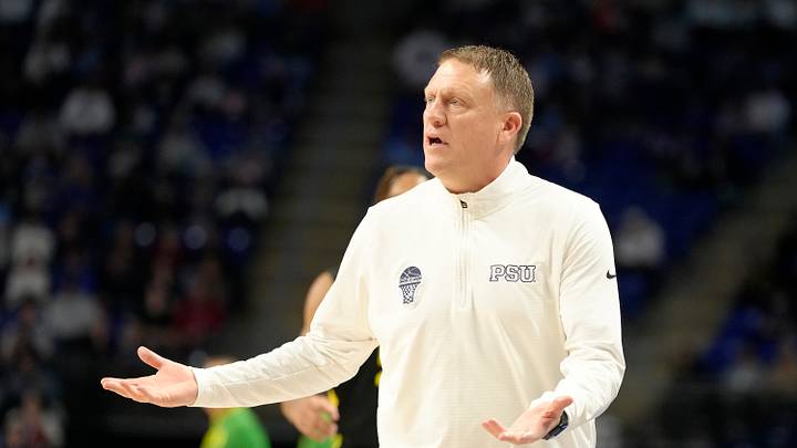 Penn State head coach Mike Rhoades