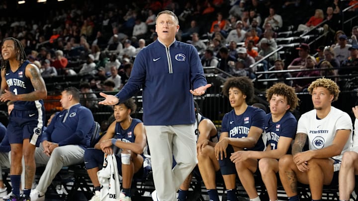 Penn State basketball head coach Mike Rhoades