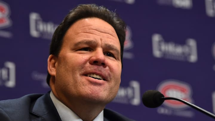 Montreal Canadiens Press Conference With Jeff Gorton