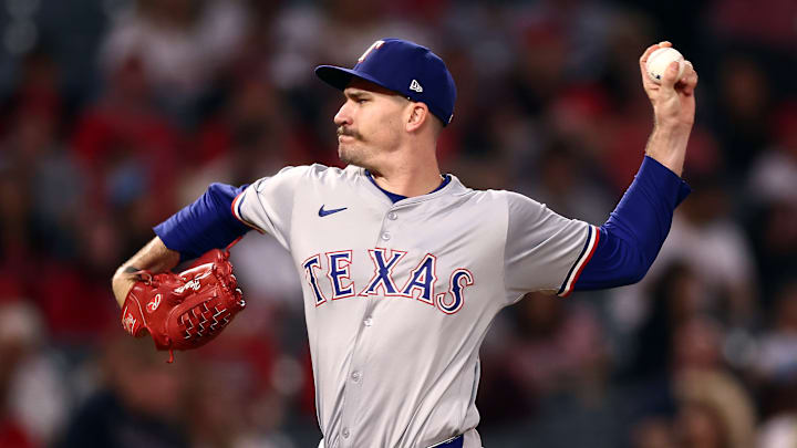 Texas Rangers v Los Angeles Angels