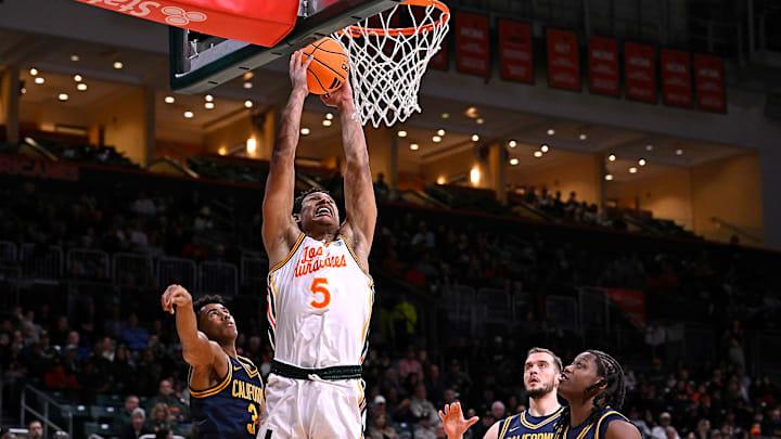 COLLEGE BASKETBALL: JAN 31 California at Miami