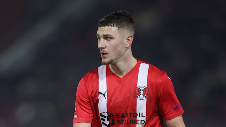 Jamie Donley in action for Leyton Orient 