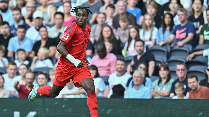 Mathys Tel in action at his new home