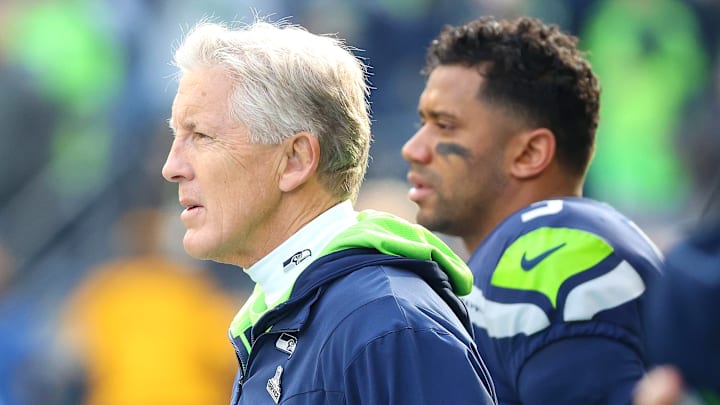 Pete Carroll, Russell Wilson, Seattle Seahawks