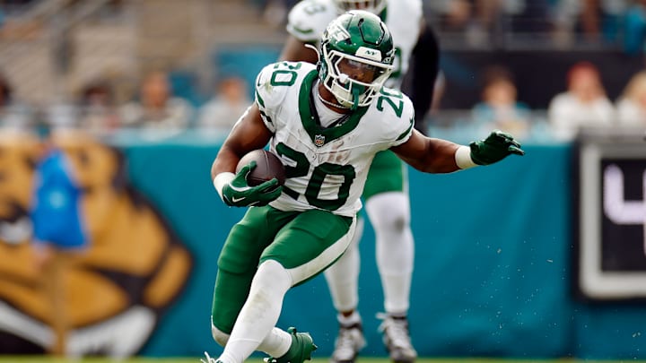 NY Jets running back Breece Hall