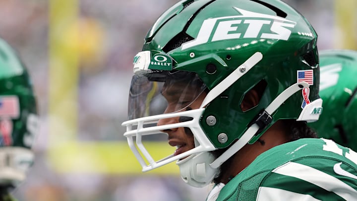 New York Jets defensive end Jermaine Johnson