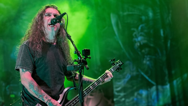 Slayer Performs At Pacific Coliseum