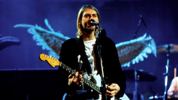 Kurt Cobain of Nirvana